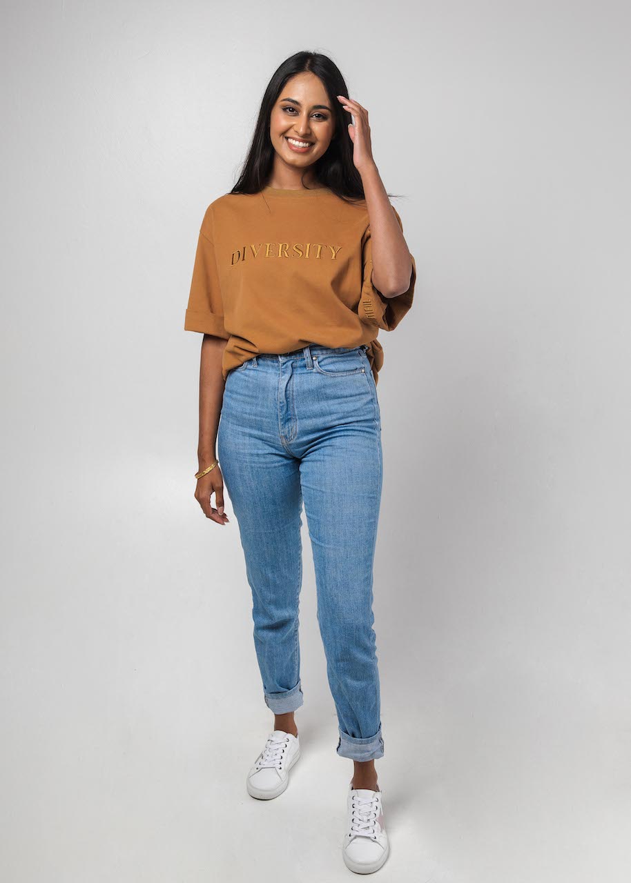 Diversity Embroidered T-Shirt