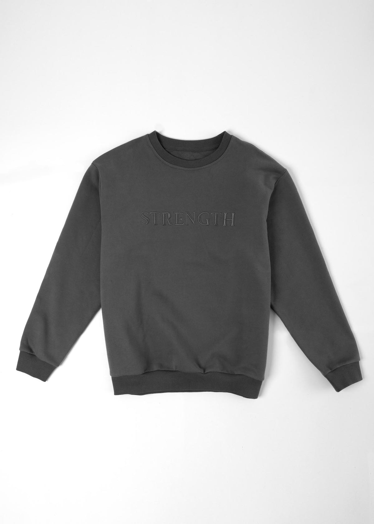 Strength Embroidered Sweatshirt