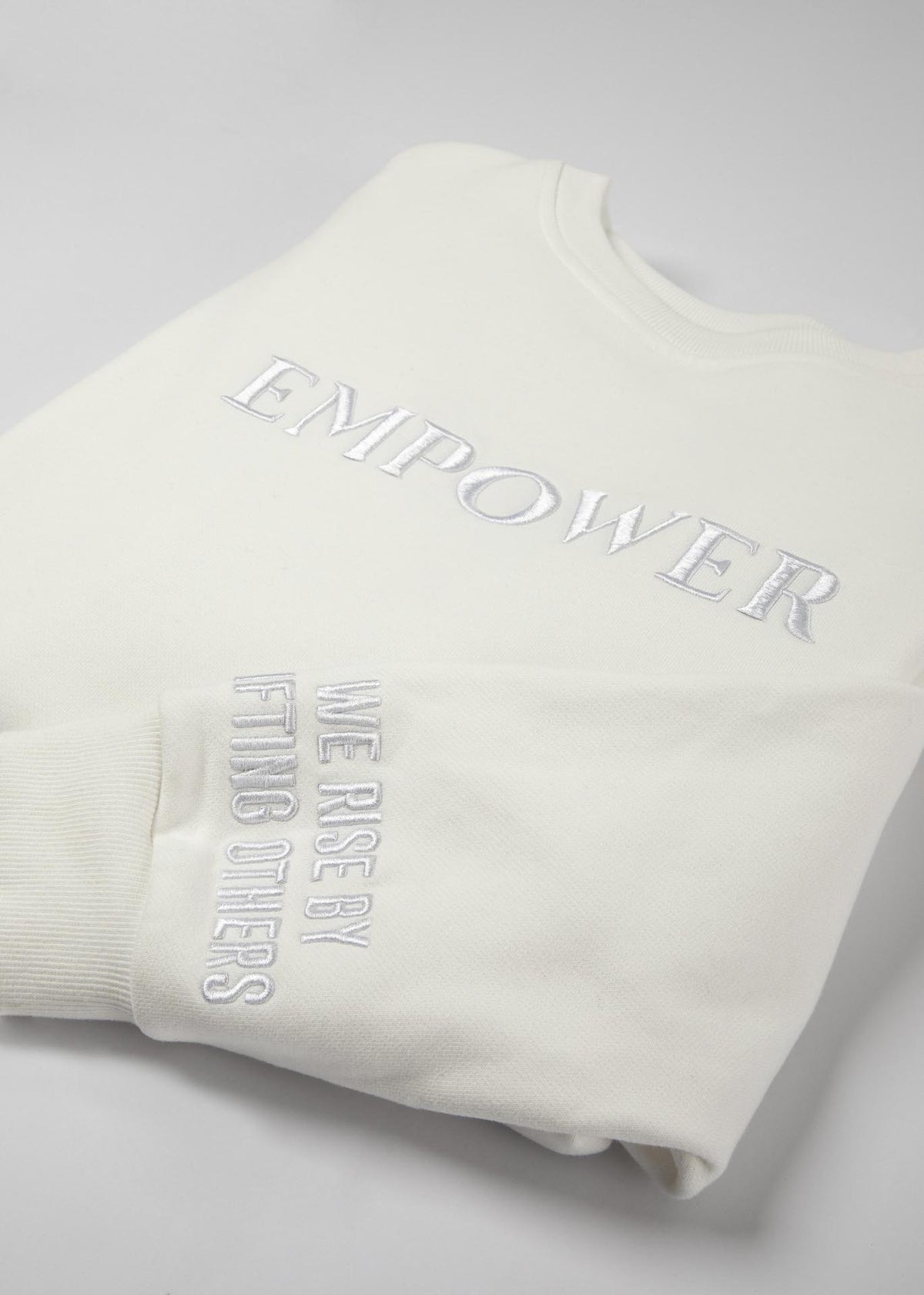 Empower Embroidered Sweatshirt