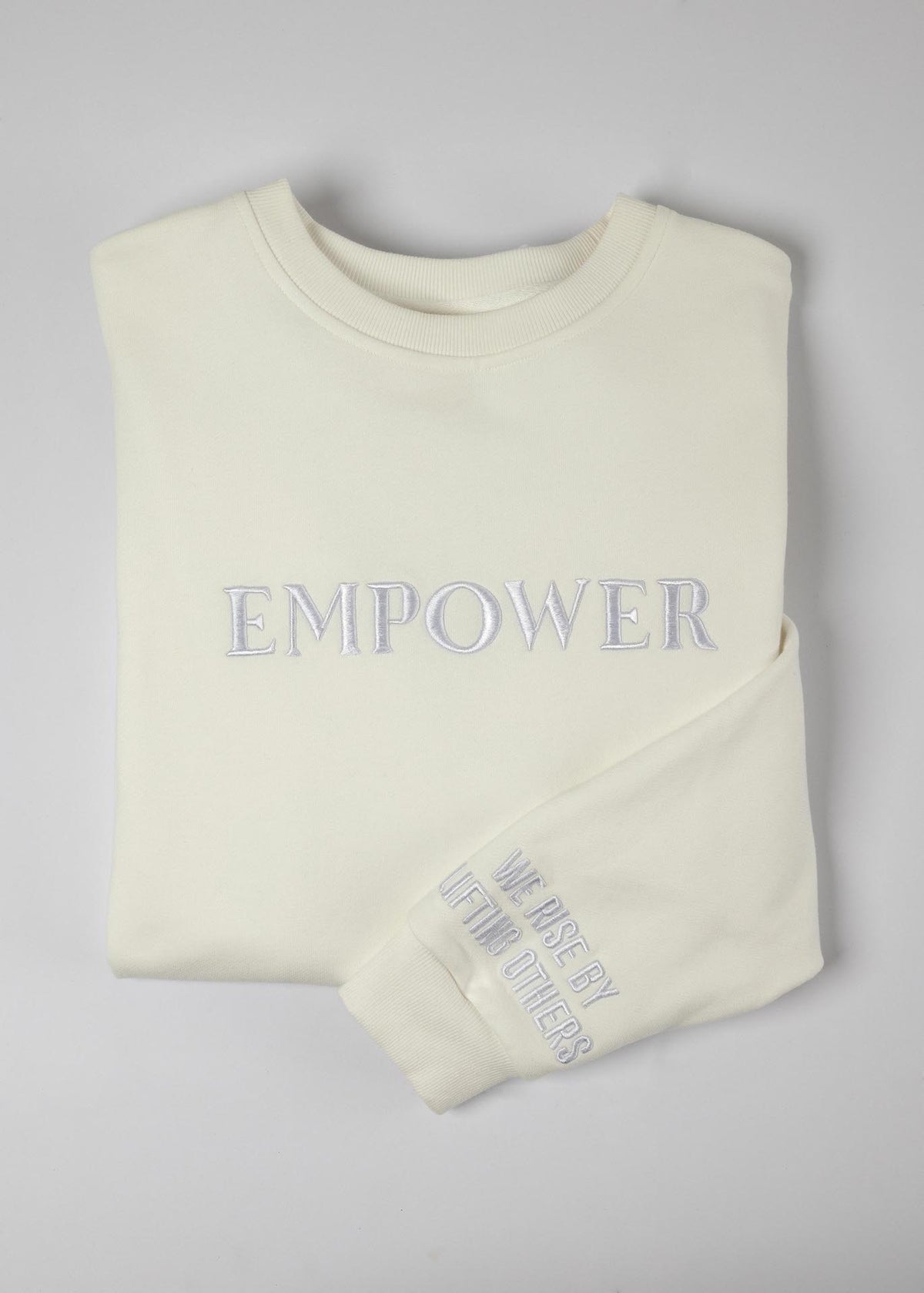 Empower Embroidered Sweatshirt